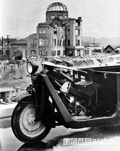 Mazda-Go ad Hiroshima devastata dalla bomba atomica