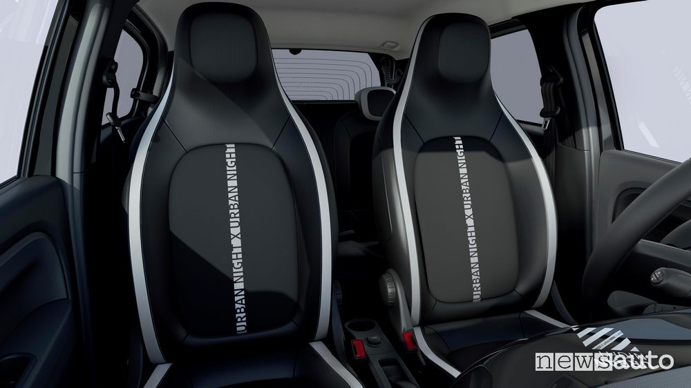 Sedili abitacolo Renault Twingo E-Tech electric Urban Night