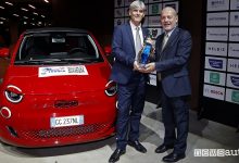 Fiat Nuova 500 elettrica, premio Auto Europa 2022