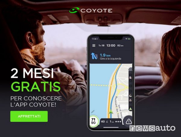 App navigatore COYOTE, gratis per Apple e Android | newsauto.it