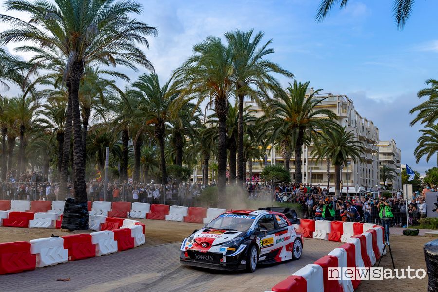 WRC 2021 Rally Spagna Toyota