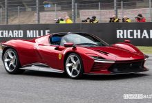 Nuova Ferrari Daytona SP3 in pista al Mugello