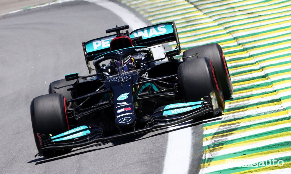 F1 Gp Brasile 2021 Lewis Hamilton Mercedes-AMG