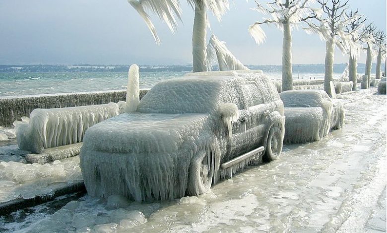 Per liberare l'auto dal ghiaccio spray decongelante