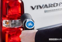 Opel Vivaro-e Hydrogen rifornimento di idrogeno