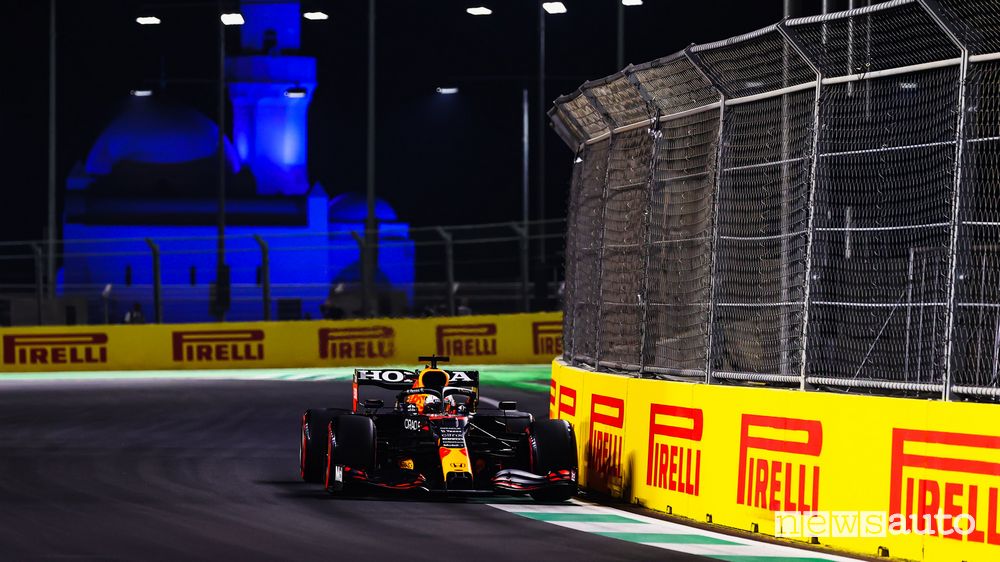 Qualifiche GP Arabia Saudita 2021 Red Bull Max Verstappen