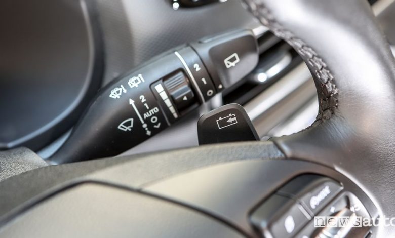 Paletta volante frenata rigenerativa Hyundai Kona Electric