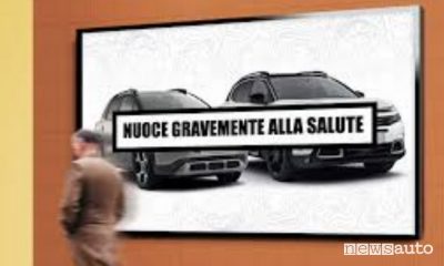 Pubblicità contro le auto, proposta di legge