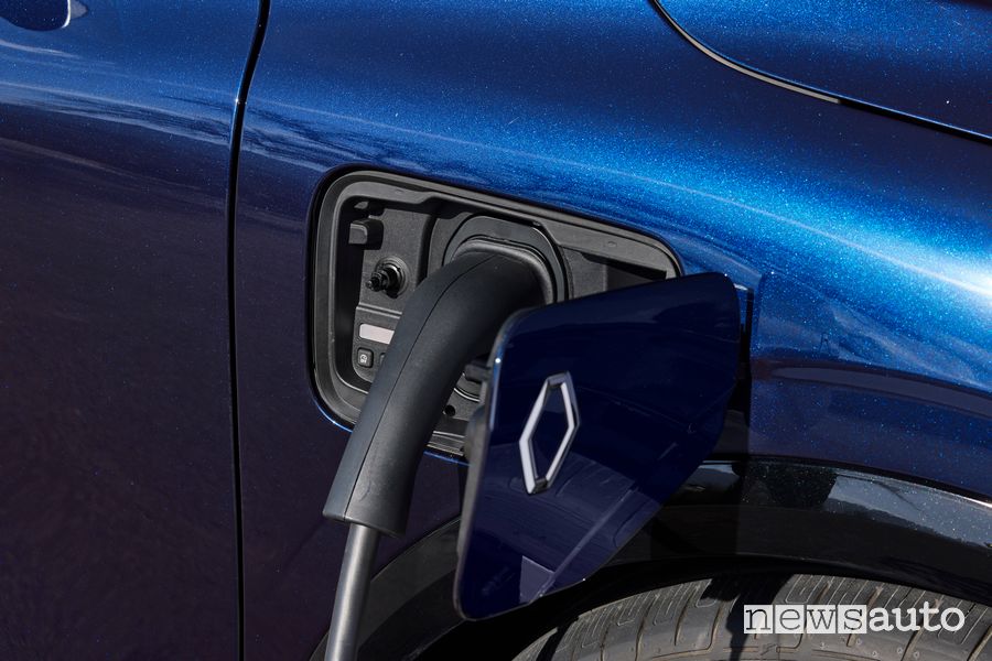 Presa di ricarica tipo 2 Renault Megane E-TECH Electric