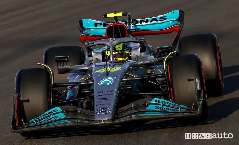 Qualifiche F1 Gp Arabia Saudita 2022 Mercedes-AMG Lewis Hamilton