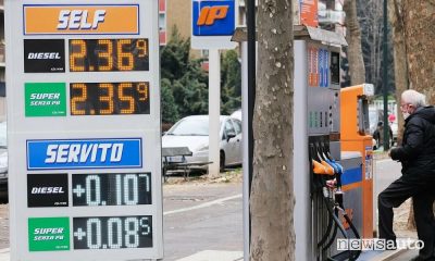 Prezzo medio nazionale carburanti benzina gasolio