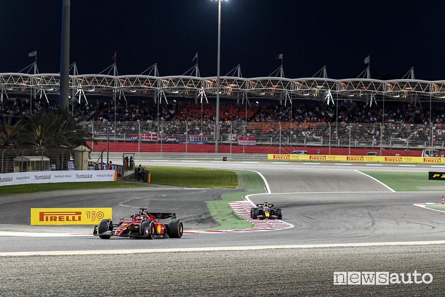 F1 Gp Bahrain 2022, gara vinta dalla Ferrari gara