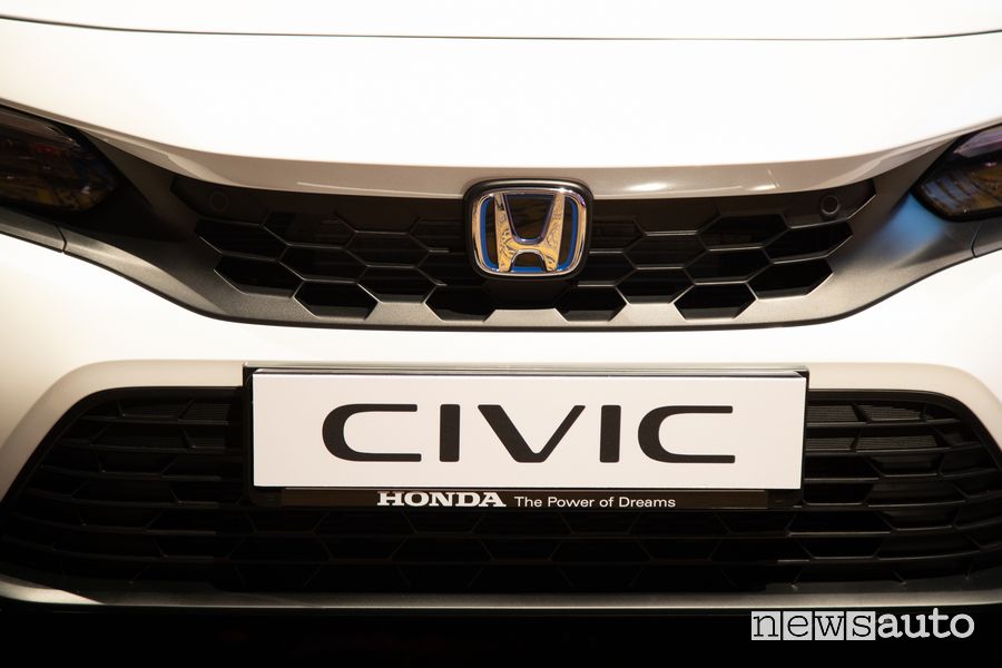 Griglia anteriore Honda Civic ibrida e:HEV