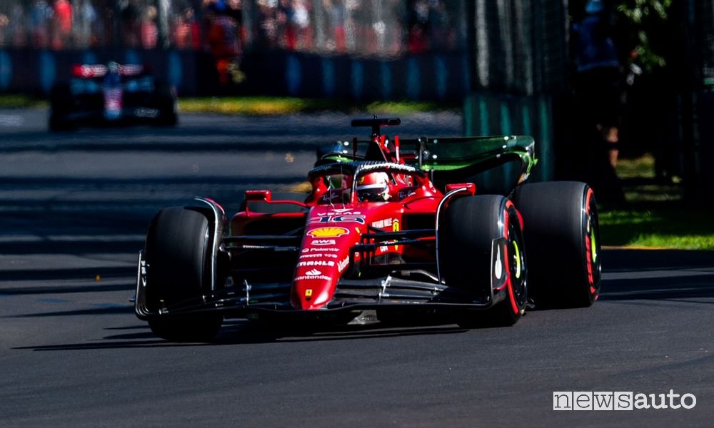 Qualifiche F1 Gp Australia 2022 pole Ferrari leclerc
