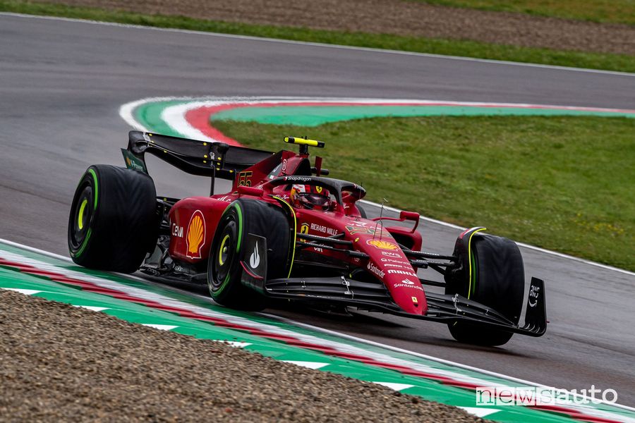 F1 Gp Imola 2022 gara Ferrari Carlos Sainz