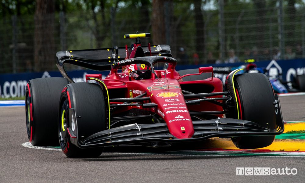 Qualifiche Sprint F1 Gp Imola 2022 Ferrari Carlos Sainz