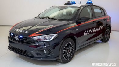 Fiat Tipo Carabinieri, caratteristiche