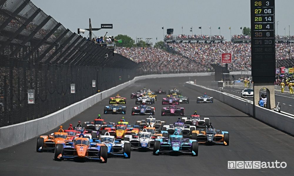 500 Miglia di Indianapolis 2022, risultati gara, classifica finale