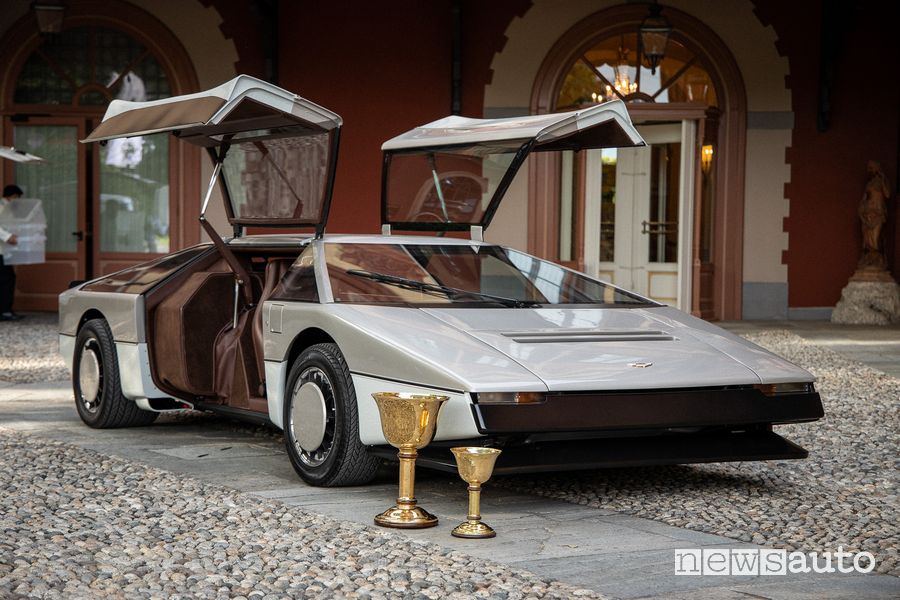 Aston Martin Bulldog del 1979 Coppa d'Oro Concorso d'Eleganza Villa d'Este 2022