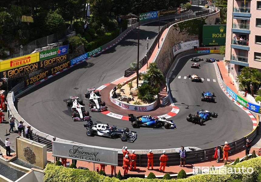 curva del Grand Hotel Hairpin sul circuito di Monte Carlo