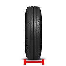 Pneumatico misura Larghezza gomma auto