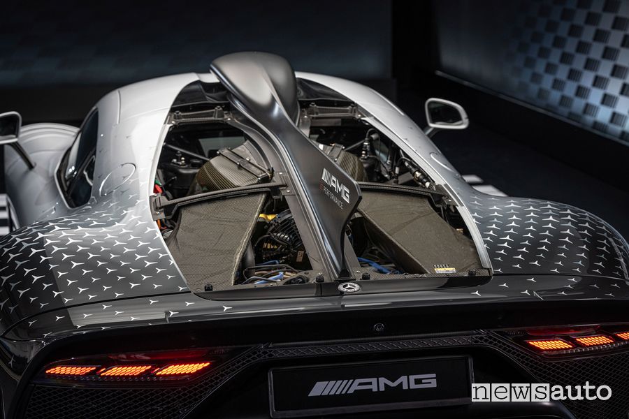 Copertura motore Mercedes-AMG One