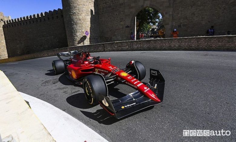 F1 Azerbaijan 2022 pole position, qualifiche griglia di partenza Baku