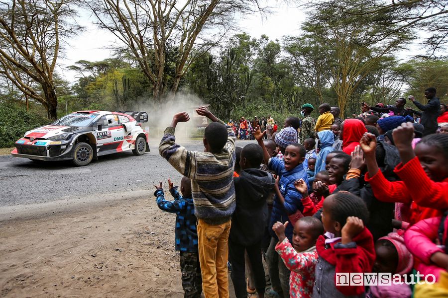 WRC Safari Rally Kenya 2022 Toyota