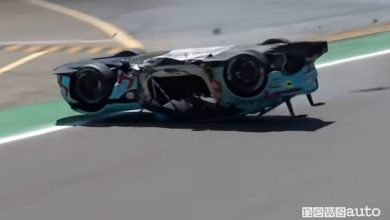 Incidente 6 Ore di Monza 2022 auto decolla