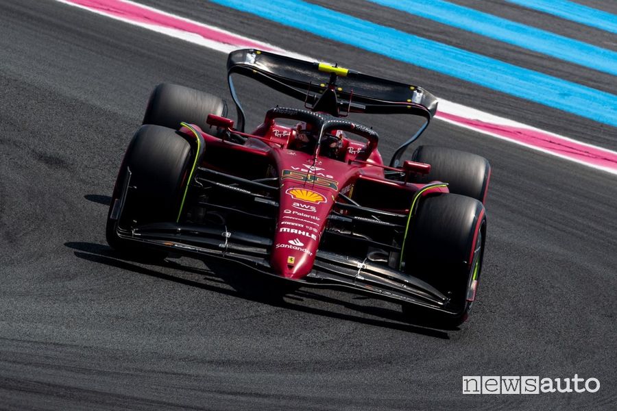 Qualifiche F1 Gp Francia 2022 Ferrari Carlos Sainz