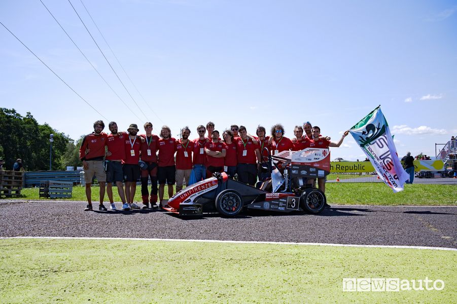Race Team dell’Università degli Studi di Firenze nella Classe 3 Formula SAE 2022