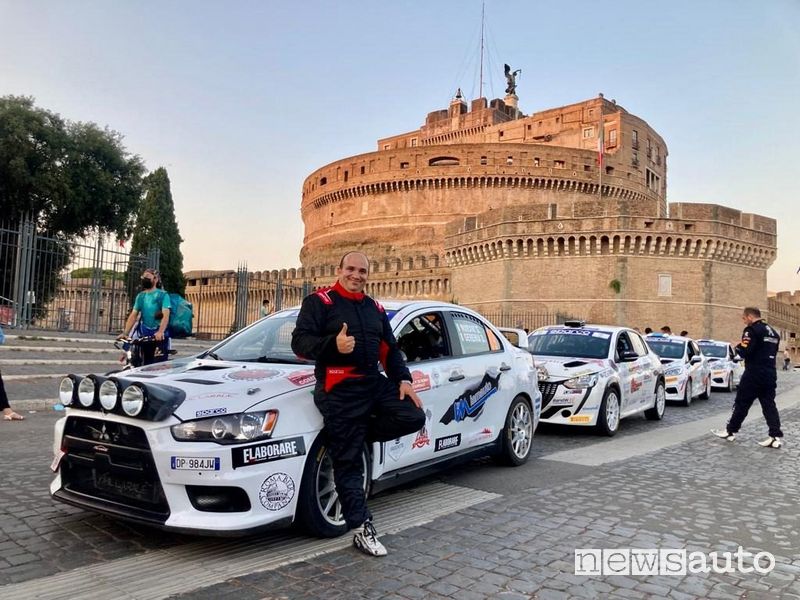 Gianluca Marani (Campione Italiano Rally Terra 2021) al Rally di Roma 2022