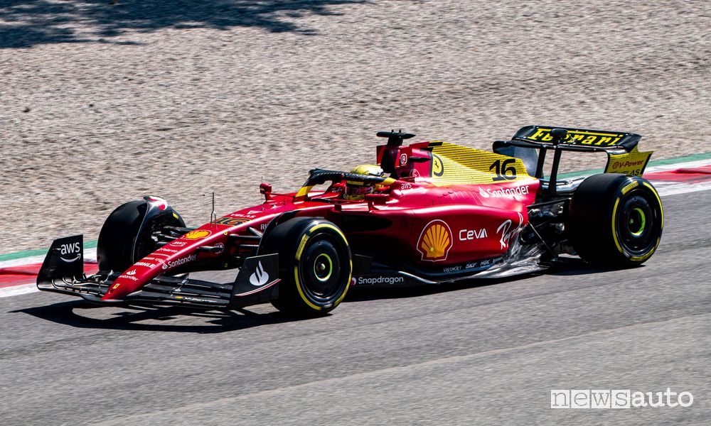 Qualifiche F1 Gp Italia Monza 2022 pole position Ferrari Charles Leclerc