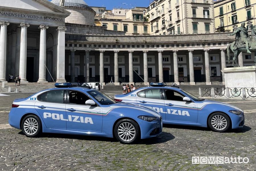 Alfa Romeo Giulia della Polizia di Stato