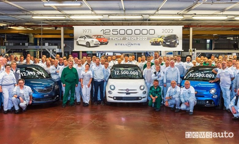 Stellantis 12.500.000 auto prodotte a Tychy