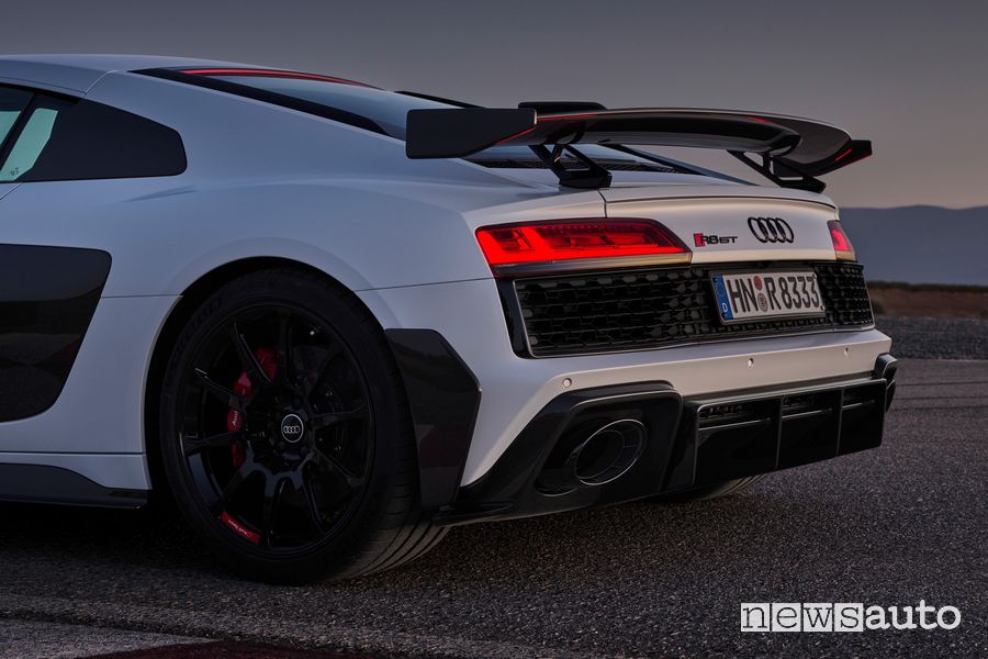 Spoiler posteriore Audi R8 Coupé V10 GT RWD