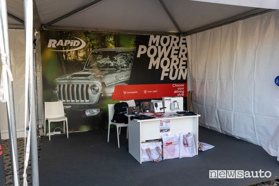 DimSport stand at the 2022 Off-road International Fair in Viareggio