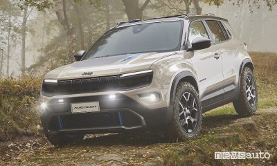 Jeep Avenger 4x4 Concept anteriore 3/4