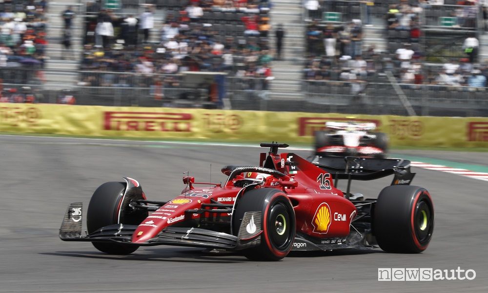 Qualifiche F1 Gp Messico 2022 Ferrari Leclerc