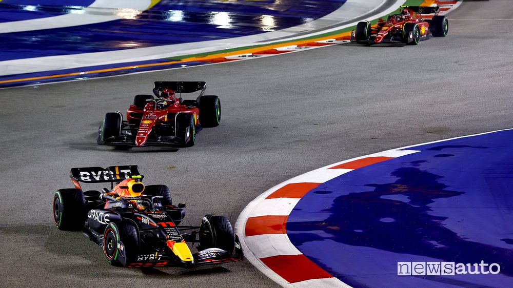 F1 Gp Singapore 2022 Red Bull Sergio Perez