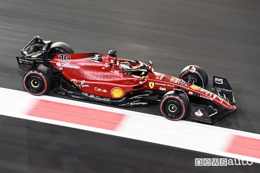 Qualifiche F1 Gp Abu Dhabi 2022 Ferrari Charles Leclerc