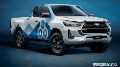 Toyota Hilux idrogeno, pick-up 4x4 fuel cell