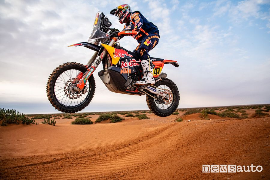 Kevin Benavides (KTM) ha vinto la Dakar 2023 fra le moto