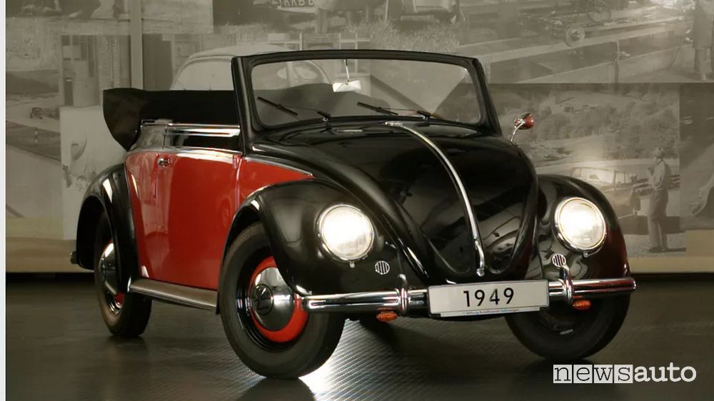 Maggiolino Volkswagen Cabriolet 1949