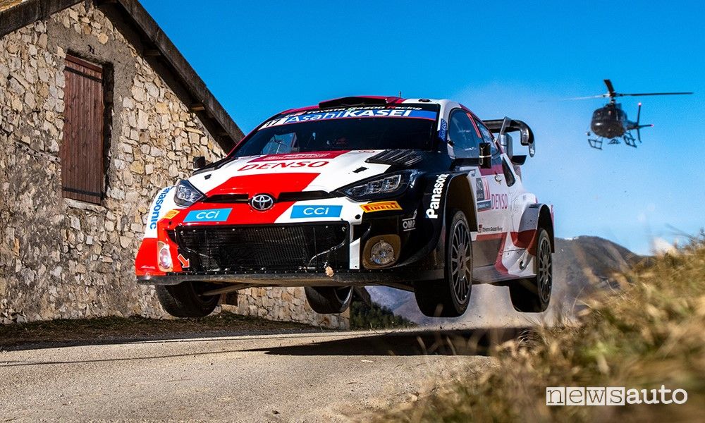 WRC Rally Monte Carlo 2023 Toyota Sebastien Ogier