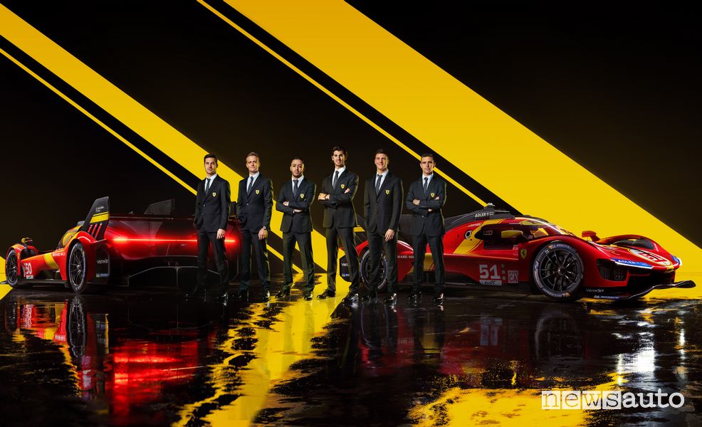 piloti Ferrari nel WEC 2023