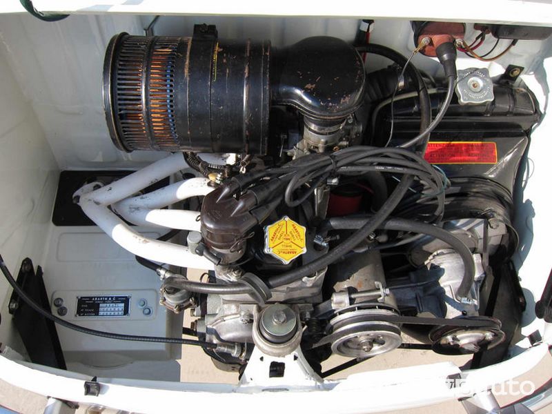 Fiat-Abarth 850 TC vano motore