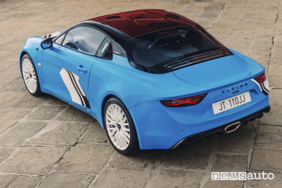 Alpine A110 San Remo 73 posteriore 3/4