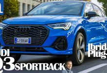 Audi Q3 Sportback PHEV video prova