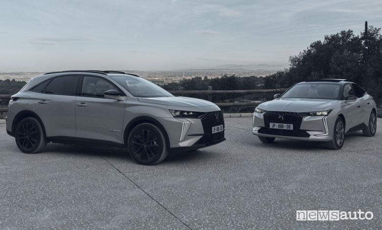 DS 7 e DS 4 serie speciale Esprit De Voyage
